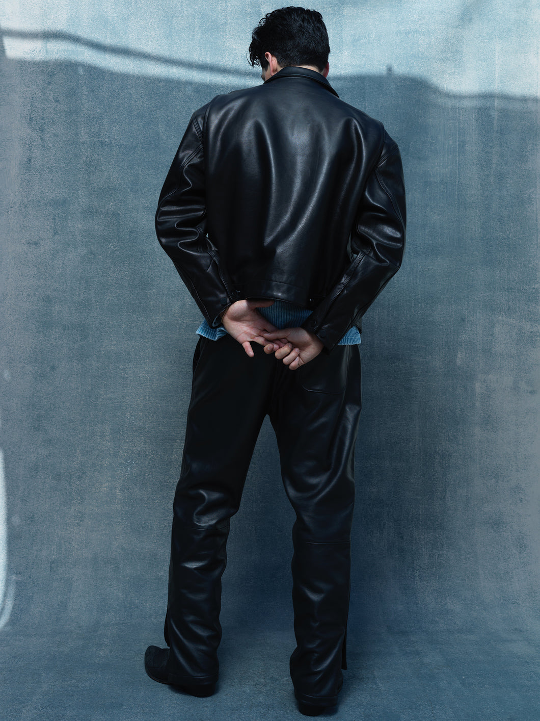 Leather Bowler Pants