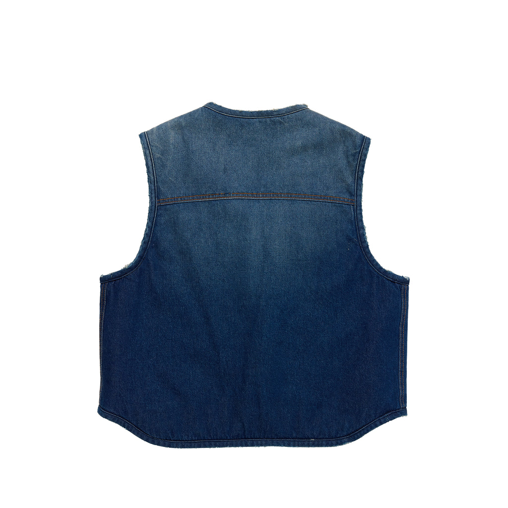 Summer Wash Denim Vest – Valas Los Angeles