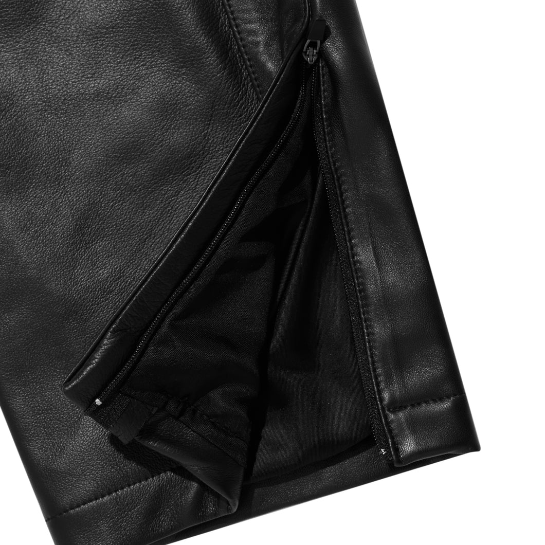 Leather Bowler Pants