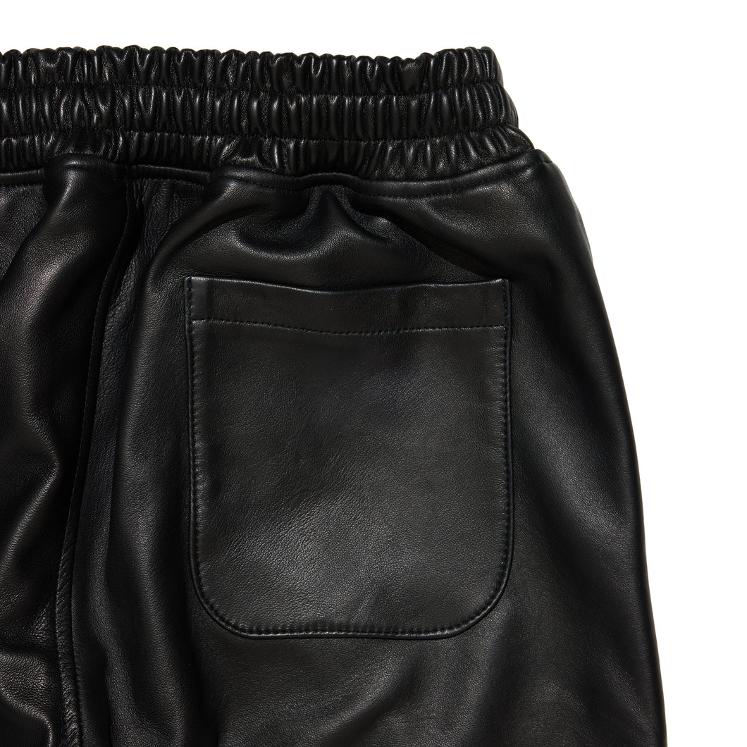 Leather Bowler Pants