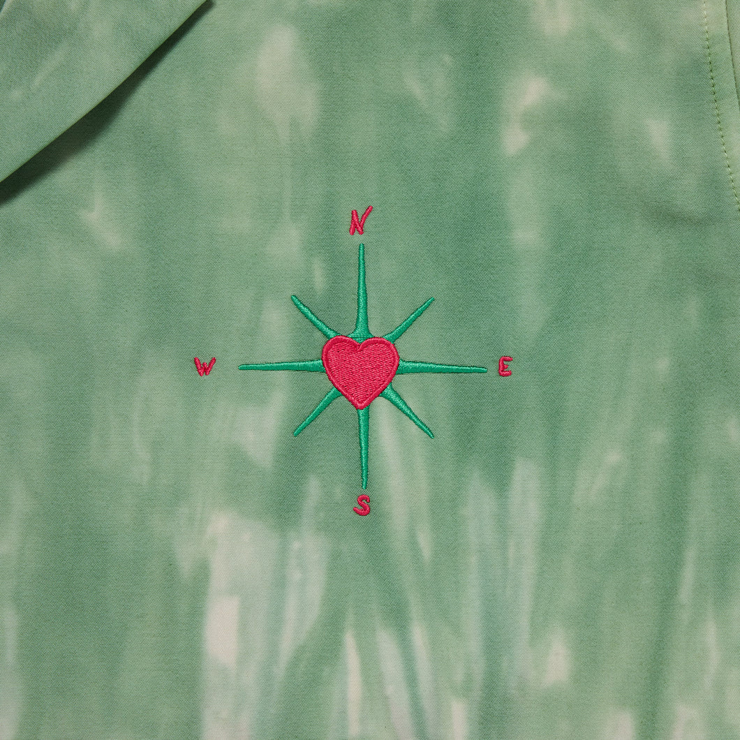 Cropped Tie Dye Bowler Shirt