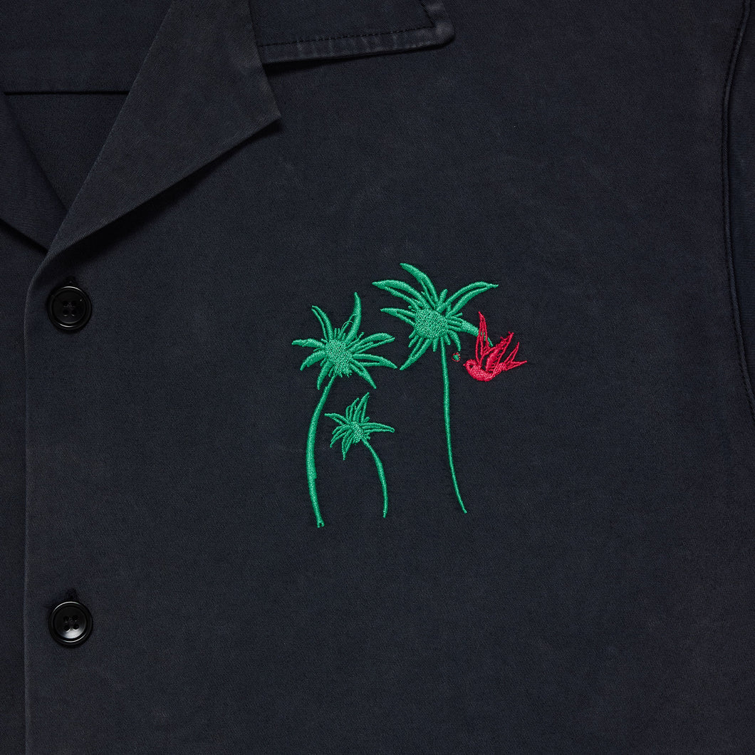 Palm Trees Bowler Shirt