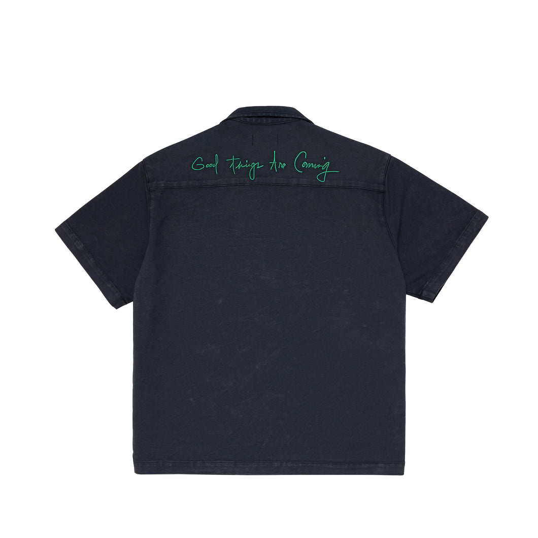Palm Trees Bowler Shirt