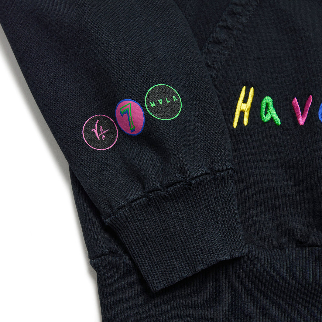MVLA Collab | Have A Nice Day Cropped Hoodie