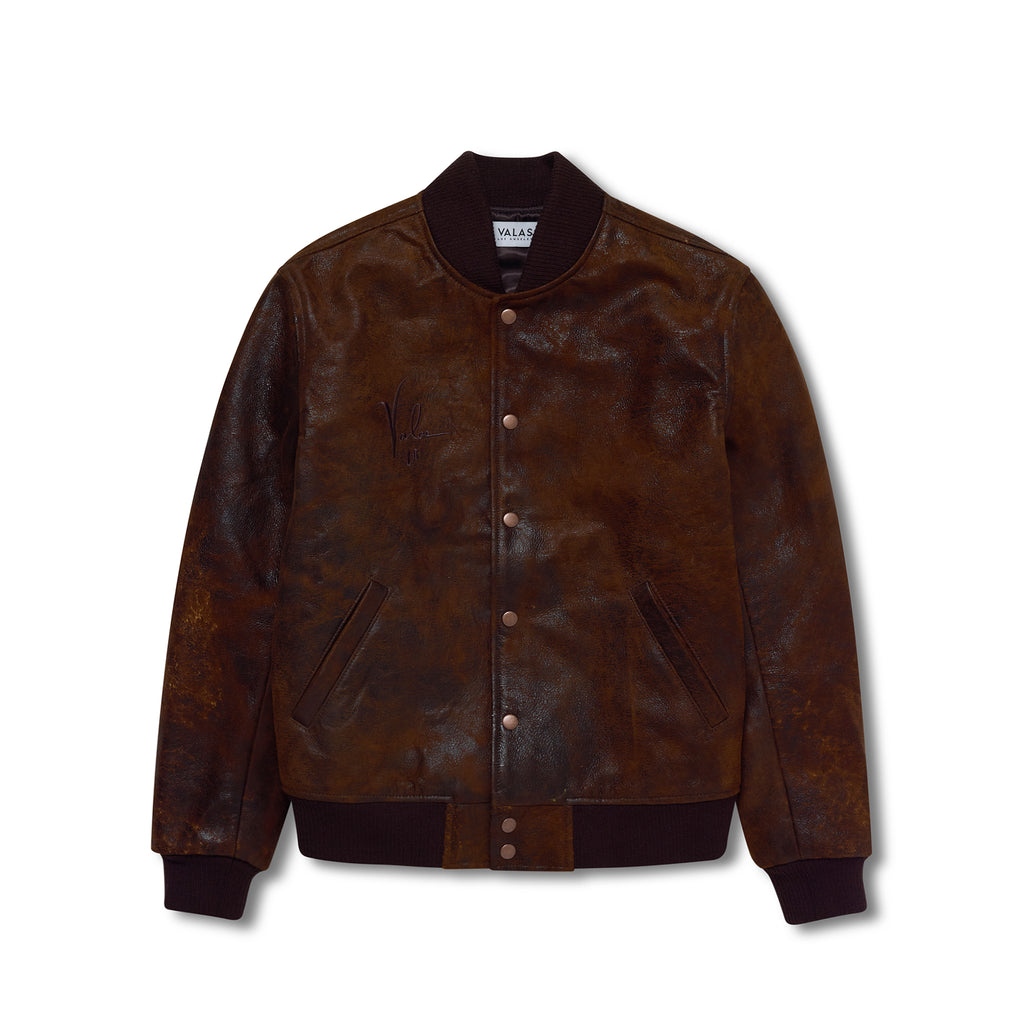 VARSITY LEATHER JACKET「VALLAD 2025」 Mサイズ AVIREX ⁄ VARSITY