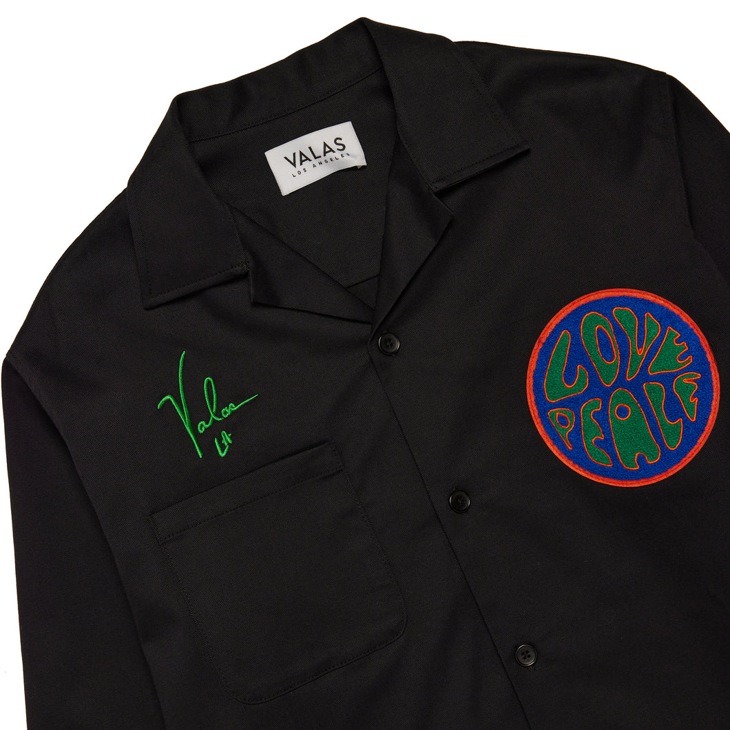 Love and Peace Bowler Shirt