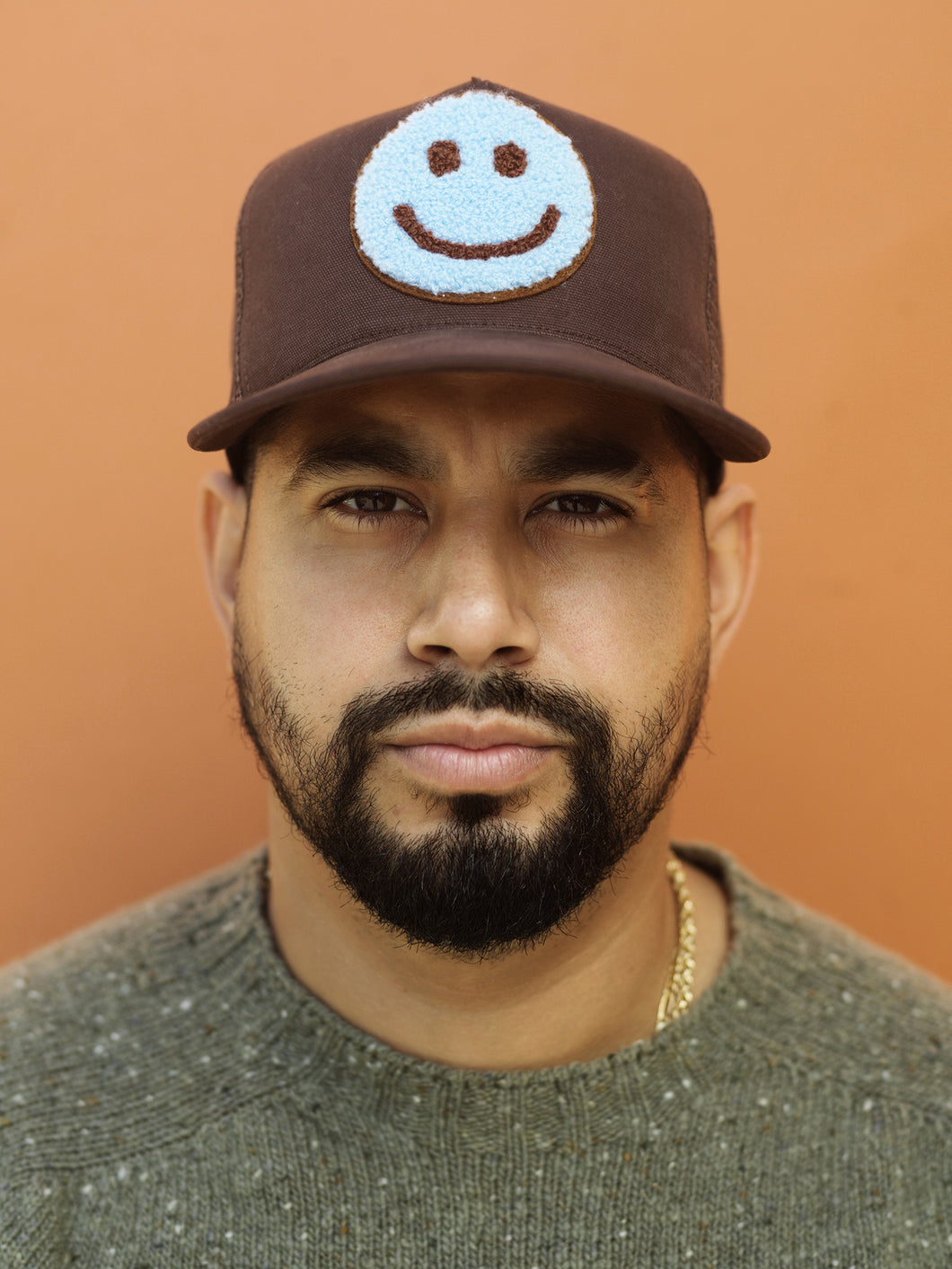 Smiley Face Trucker