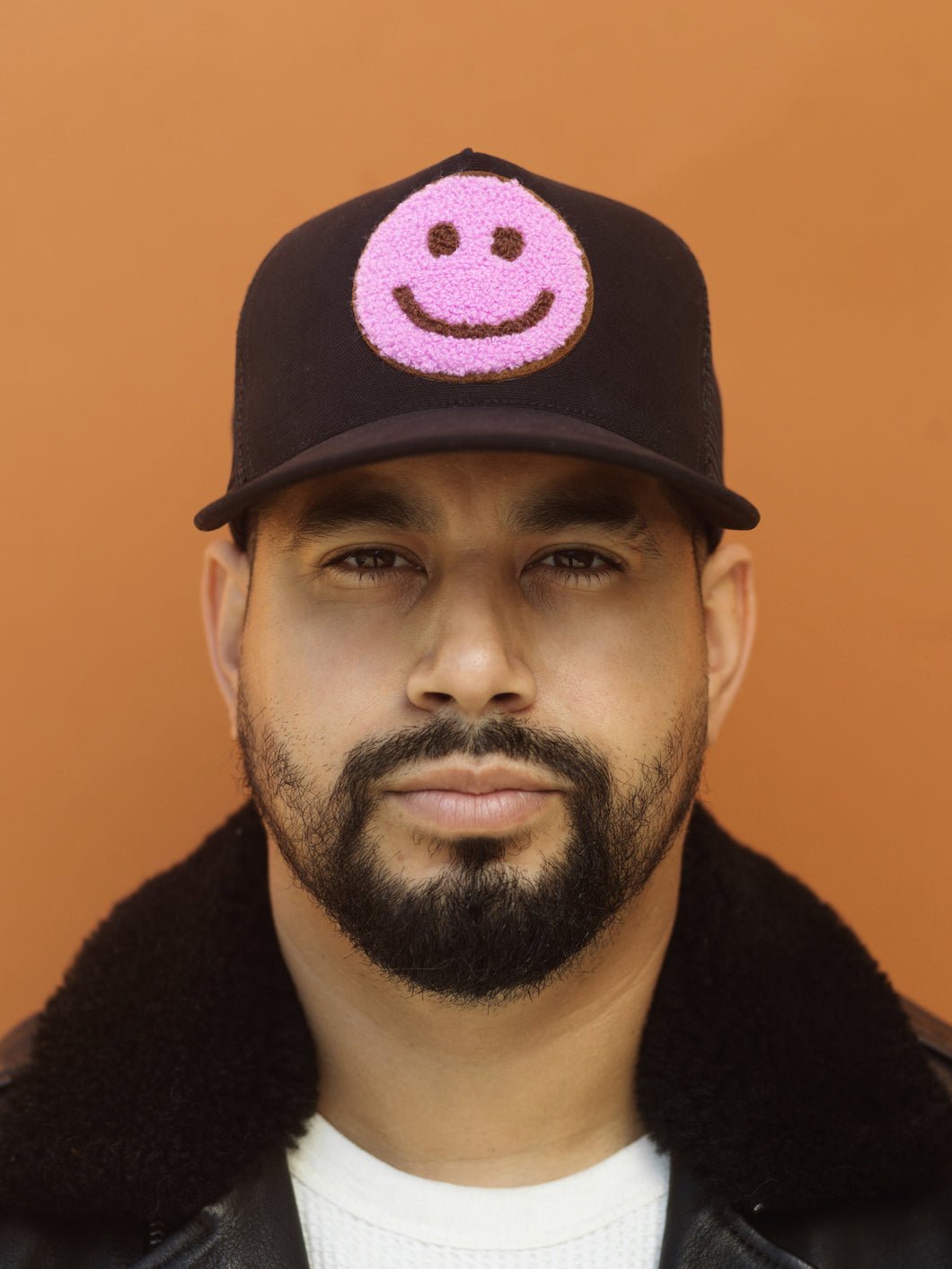 Smiley Face Trucker