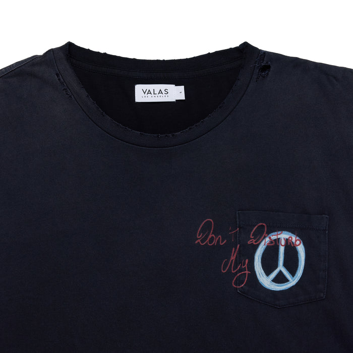 'Don't Disturb My Piece' Pocket Tee