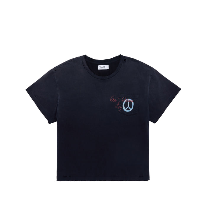 'Don't Disturb My Piece' Pocket Tee