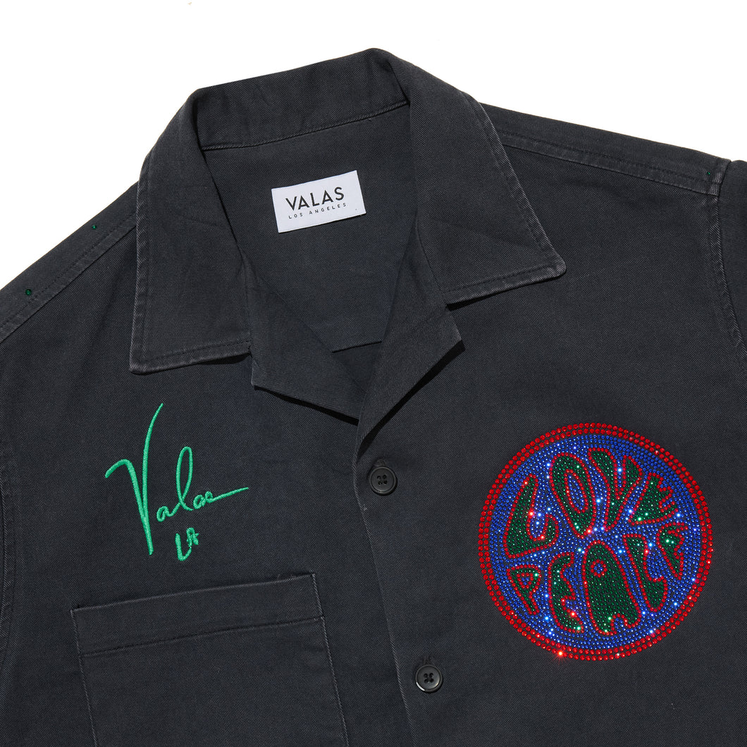 Love & Peace Gems Bowler Shirt