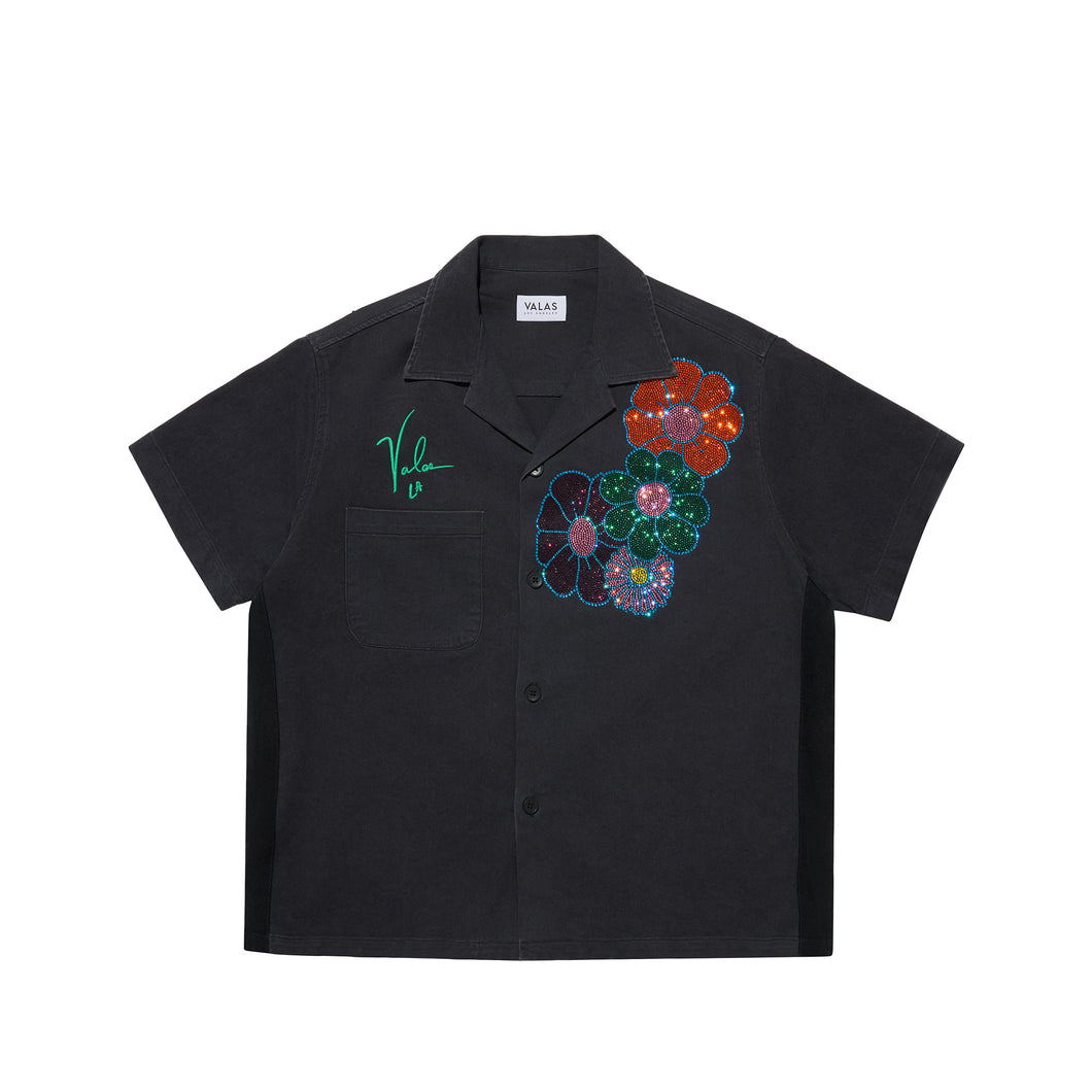 Flowers Gem Bowler Shirt