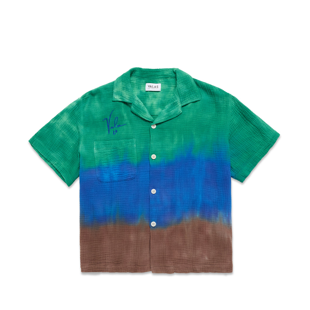 "Earth" Tie Dye Bowler Shirt