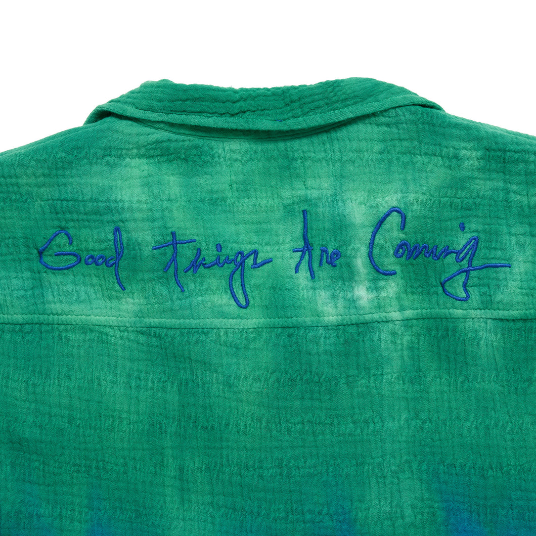 "Earth" Tie Dye Bowler Shirt