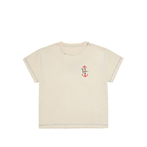 Distressed Anchor Tee