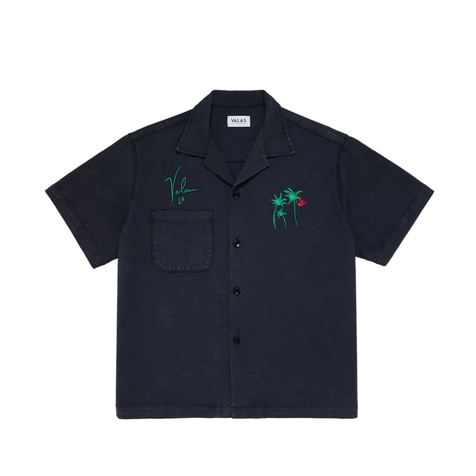 Palm Trees Bowler Shirt