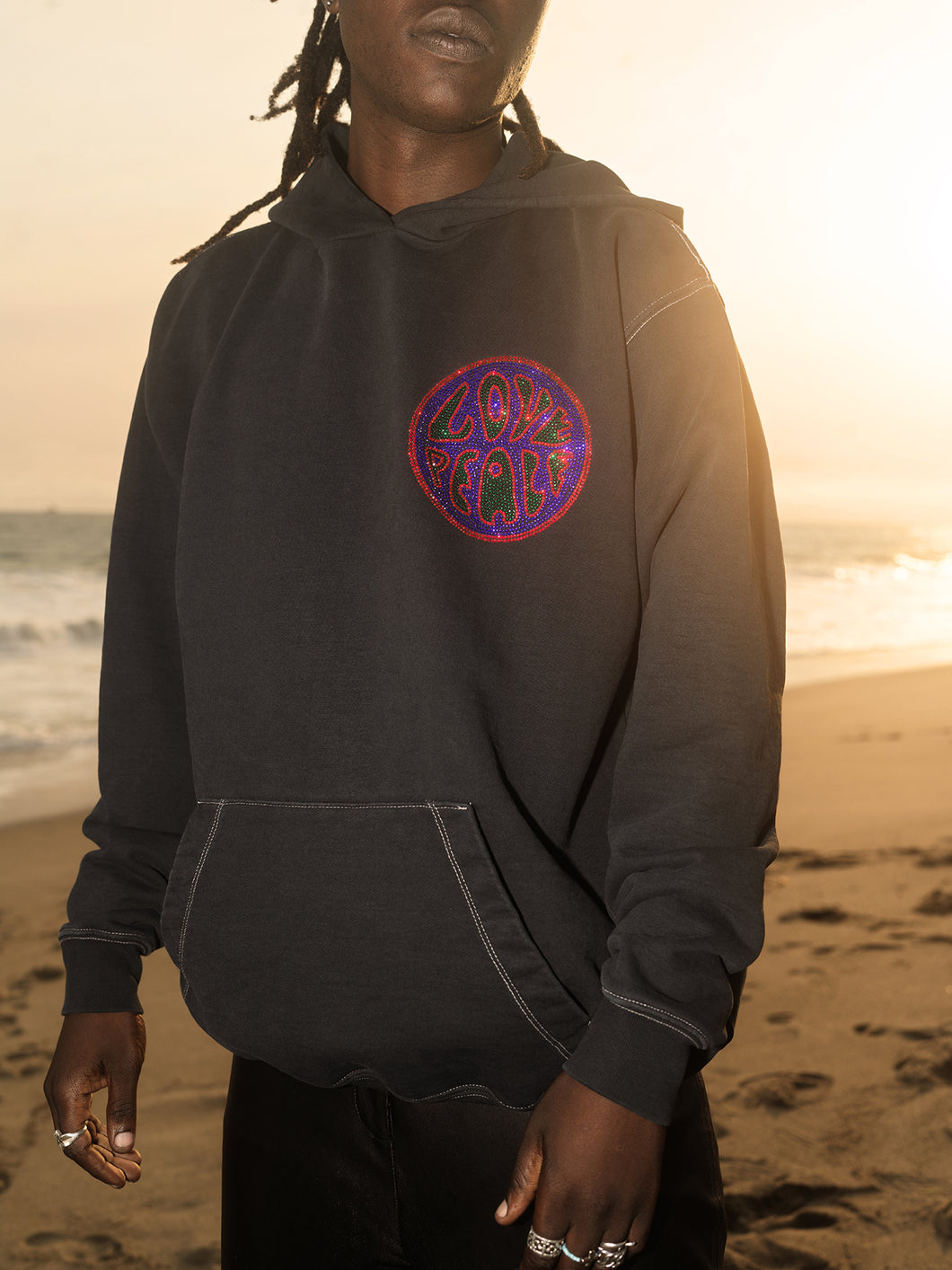 Love & Peace Gems Hoodie
