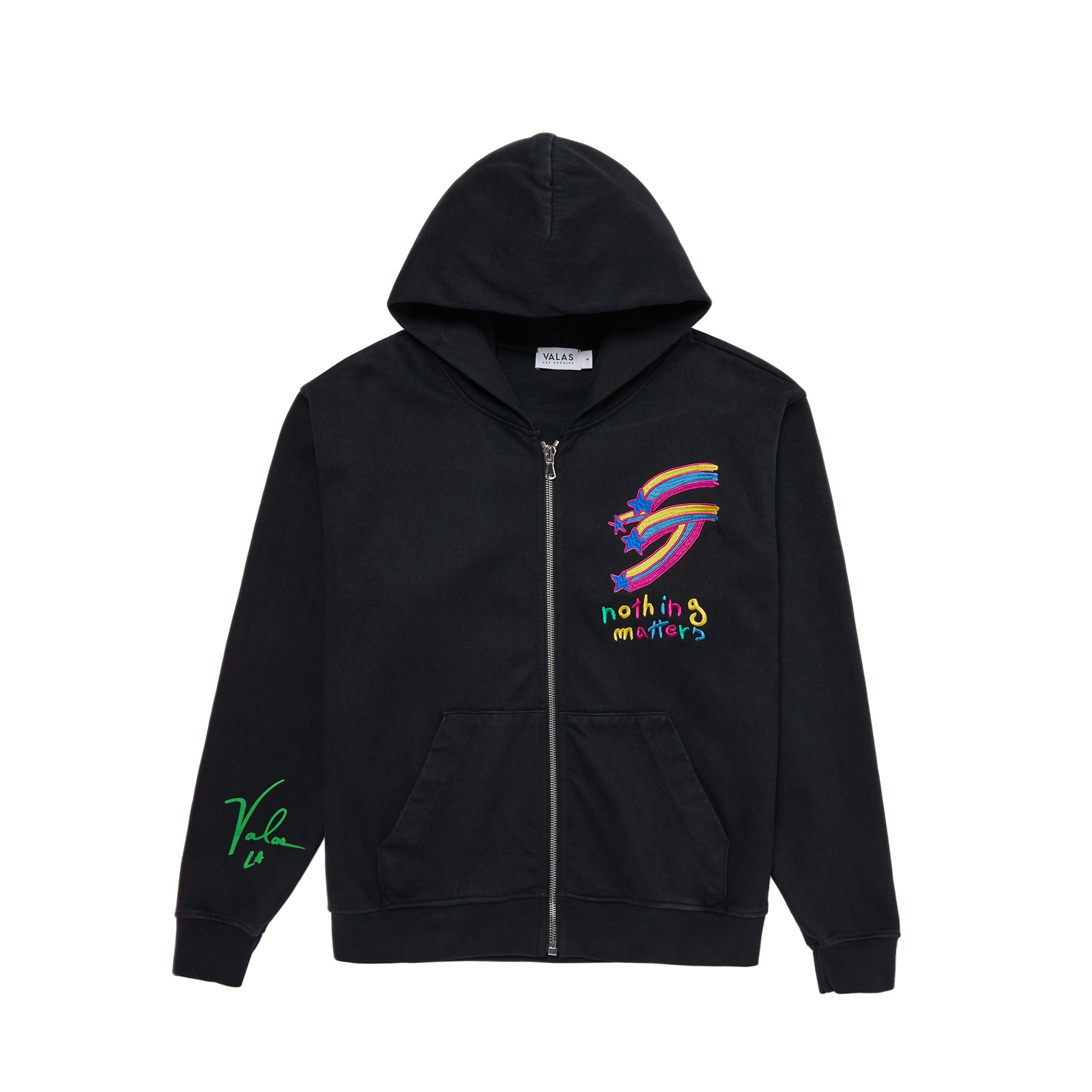 【2plan】Menlo Rivet Printing Brushed Hood Zip-Up 2plan】Menlo Rivet Printing Brushed Hood Zip-Up